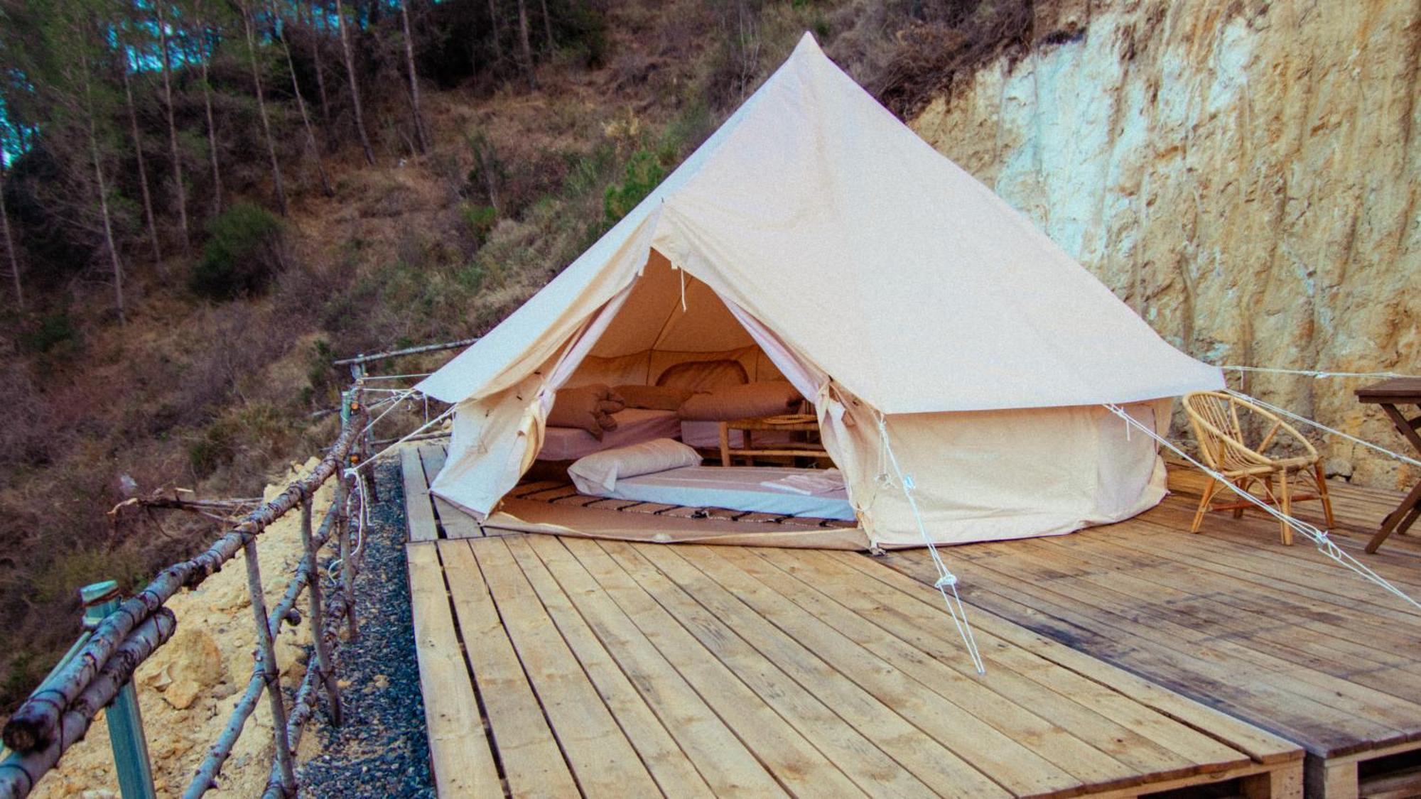 Glamping Zone Montanejos Hotell Exteriör bild