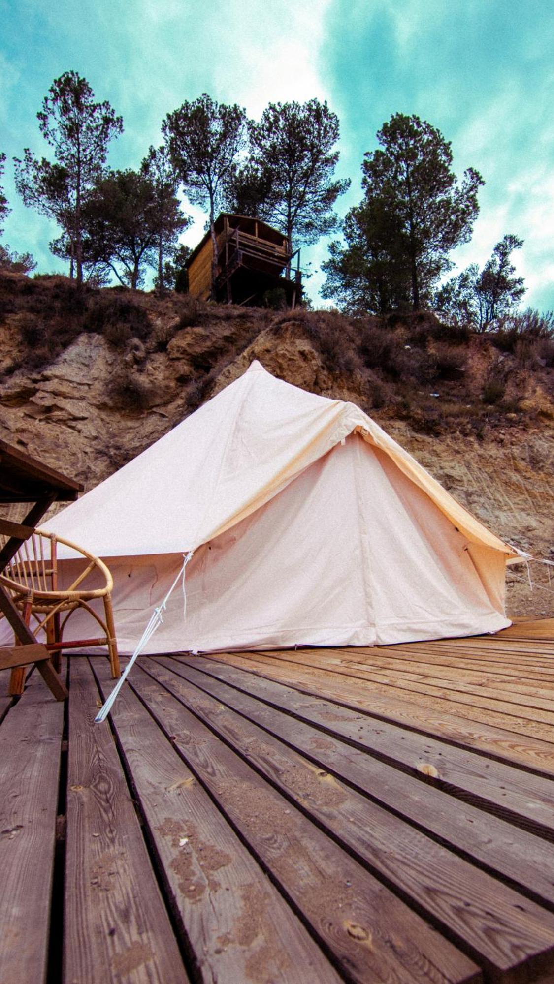 Glamping Zone Montanejos Hotell Exteriör bild